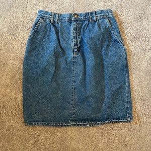 Crossroads vintage denim skirt size 14